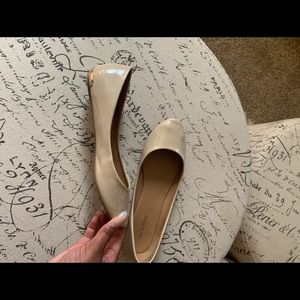 Tan flats (I TAKE CASHAPP)